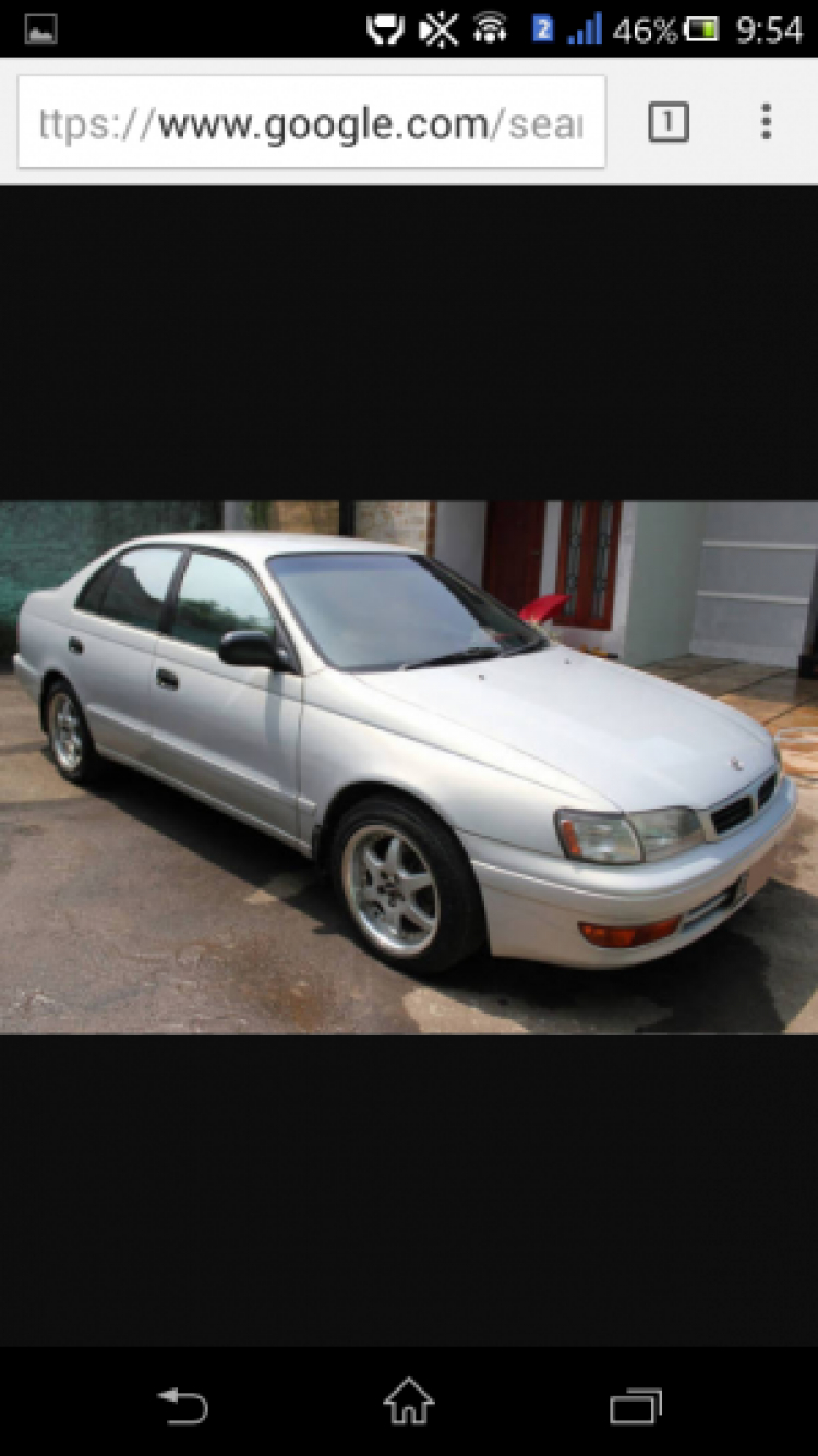 Toyota Corona 1992 - 1996 mắt híp đít bồng (Na béo ) Toyota Corona 1992 - 1996 mắt híp đít bồng (Na béo )