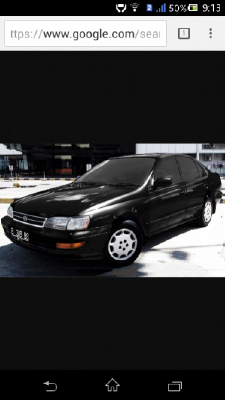 Toyota Corona 1992 - 1996 mắt híp đít bồng (Na béo ) Toyota Corona 1992 - 1996 mắt híp đít bồng (Na béo )
