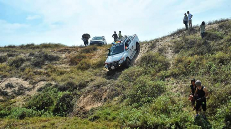 [Video] Mitsubishi Triton 2015 phô diễn sức mạnh trên biển