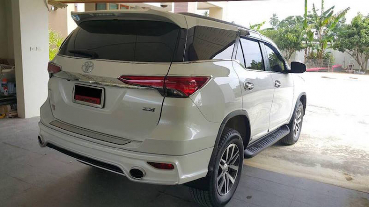 Toyota Fortuner 2016 đẹp hơn với bộ bodykit thể thao