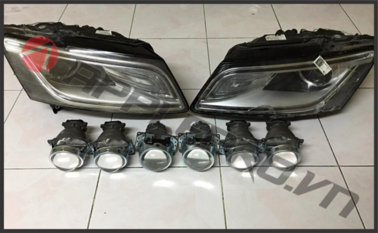 Phân biệt bi (projector) AUDI Q5 - em copy từ OTOFUN... Phân biệt bi (projector) AUDI Q5 - em copy từ OTOFUN...