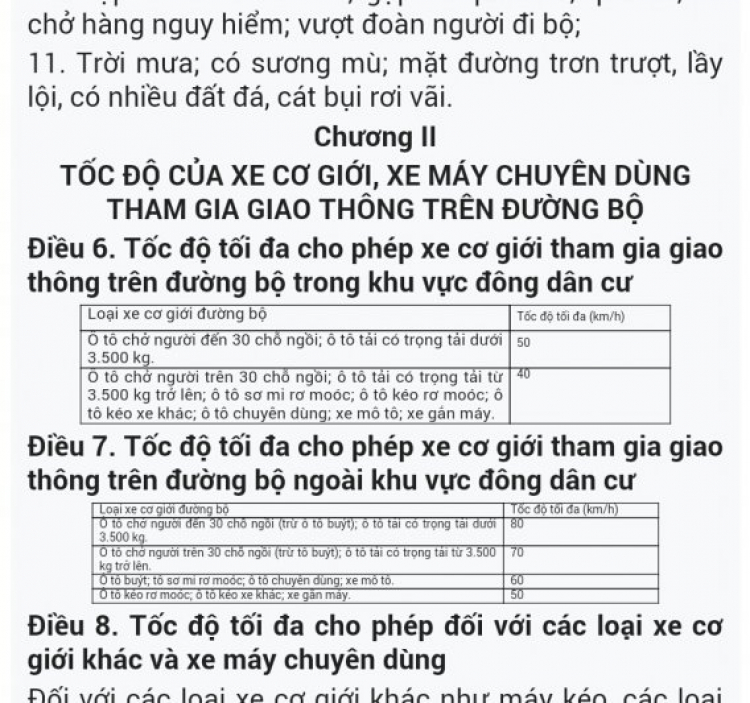 Thắc mắc về vượt xe ở QL1A