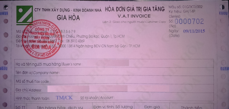 Thông tin the Art Gia Hòa Thông tin the Art Gia Hòa