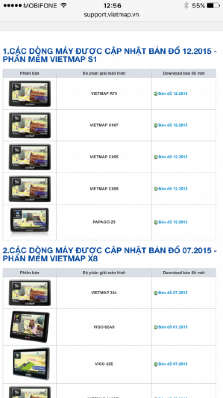 VIETMAP Cập nhật dữ liệu bản đồ Q115 13/02/2015