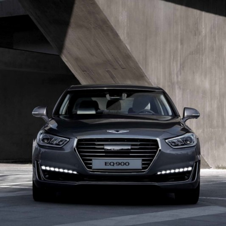 Đối thủ của ‘Mẹc S’ - Genesis G90 chính thức lộ diện