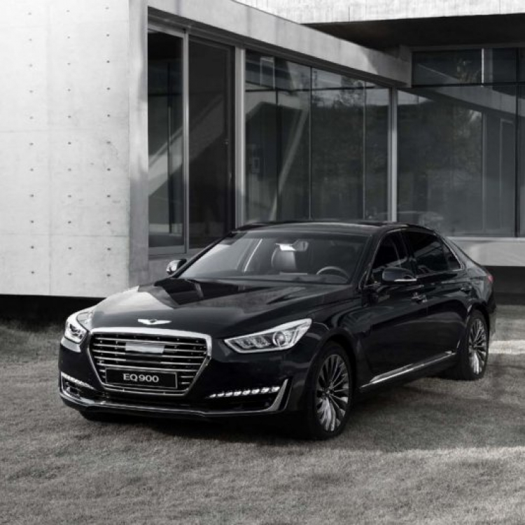 Đối thủ của ‘Mẹc S’ - Genesis G90 chính thức lộ diện