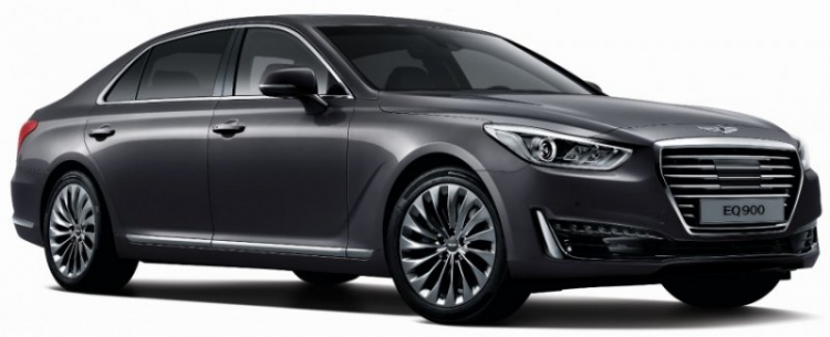 Đối thủ của ‘Mẹc S’ - Genesis G90 chính thức lộ diện