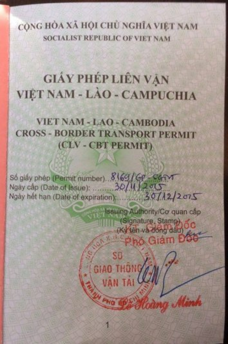 Hành trình Caravan xuyên Đông dương ăn Tết Lào  11-18/4/2016