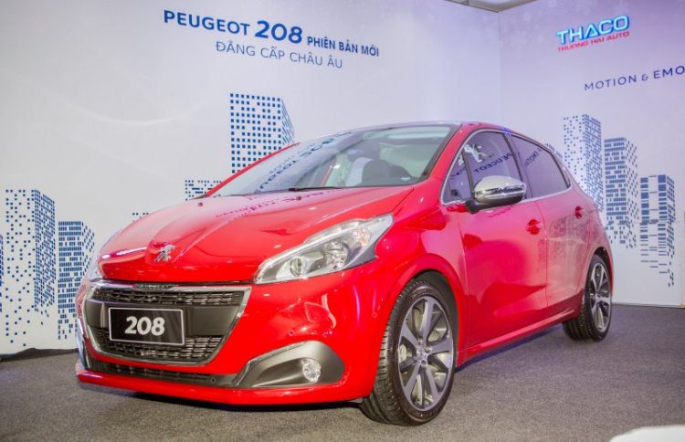 Thaco giới thiệu Peugeot 208 mới - giá 895 triệu đồng