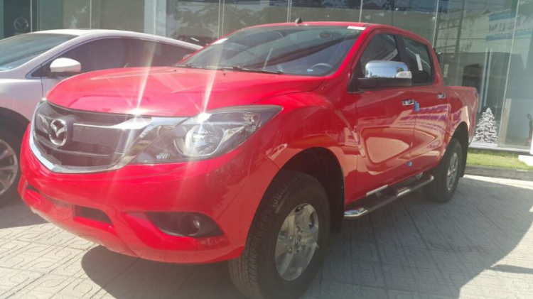 Đã có bản Mazda BT50 bản facelift  Đặt biệt