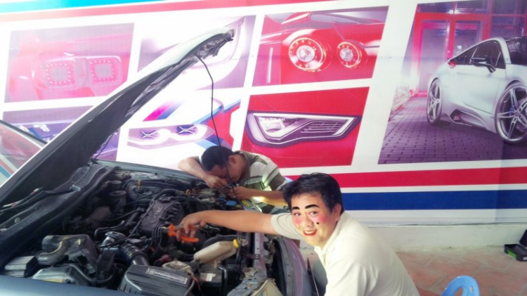 Hình ảnh các xe Honda City nâng cấp bi xenon tại VTworkshop.