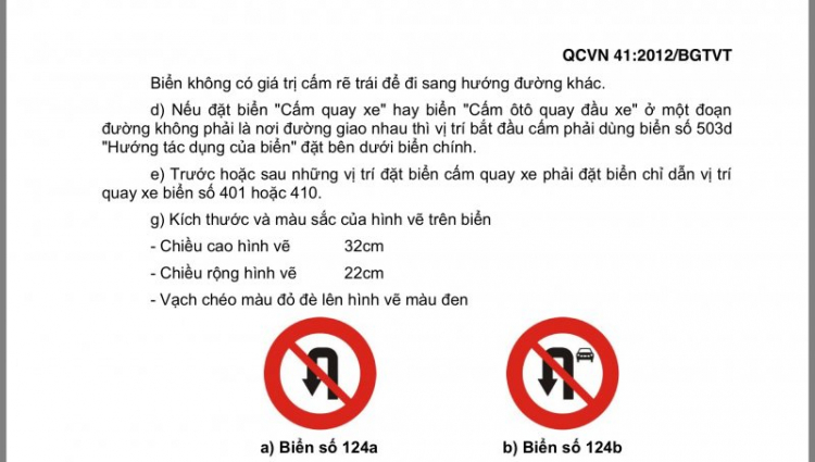 Cập nhật kiếm thức: biển cấm ô tô rẽ trái có được quay đầu?