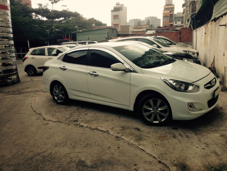 Bác nào chạy Hyundai Accent thì vào đây nhé