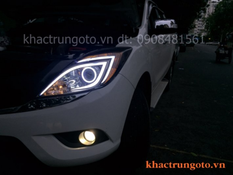 Độ bi xenon cho BT50