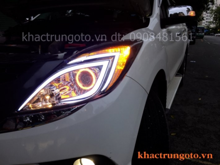 Độ bi xenon cho BT50