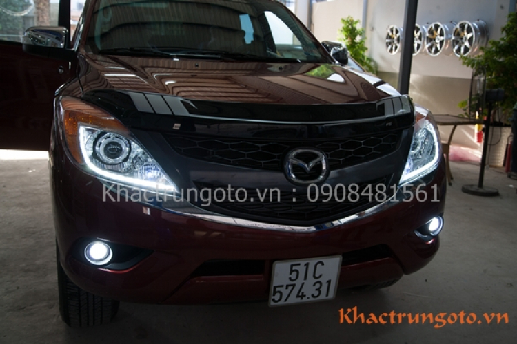 Độ bi xenon cho BT50