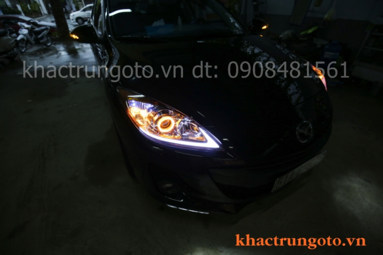 Độ Đèn Độ Gương Độ Led , đồ chơi cho các dòng Mazda2 Mazda3 Mazda6 Mazda CX5