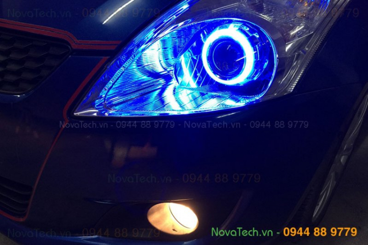 Hình ảnh xe ô tô độ LED Bi Beam, Bi LED, Bi Xenon Philips, Osram siêu sáng, độ Mí LED, Angel Eyes Hình ảnh xe ô tô độ LED Bi Beam, Bi LED, Bi Xenon Philips, Osram siêu sáng, độ Mí LED, Angel Eyes