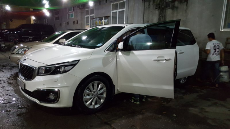 Các chủ xe Kia Sedona 2015 vào đây đánh giá xe mới mua