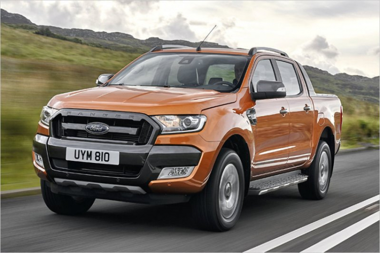 Ford Ranger 2015 chiếm ngôi Pick up bán chạy nhất Châu Âu