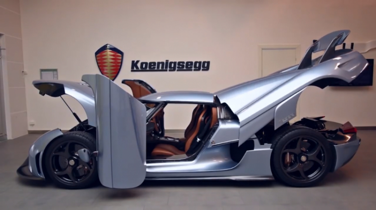 [Vietsub] Tìm hiểu kiểu mở cửa "tung cánh" của Koenigsegg