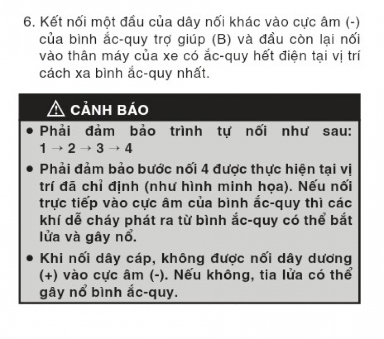 Sổ tay sử dụng xe - bộ sạc phục hồi acquy, trang 21