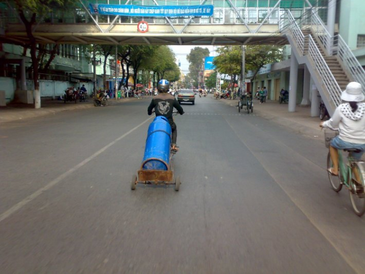 Khi ô tô không thể thì có ...ba gác !