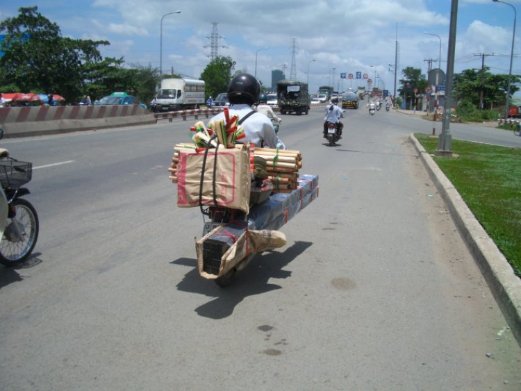 Khi ô tô không thể thì có ...ba gác !