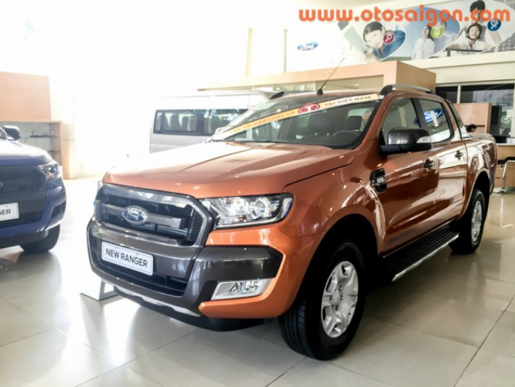 Ảnh thực tế Ford Ranger Wildtrak 2.2 một cầu tại Việt Nam