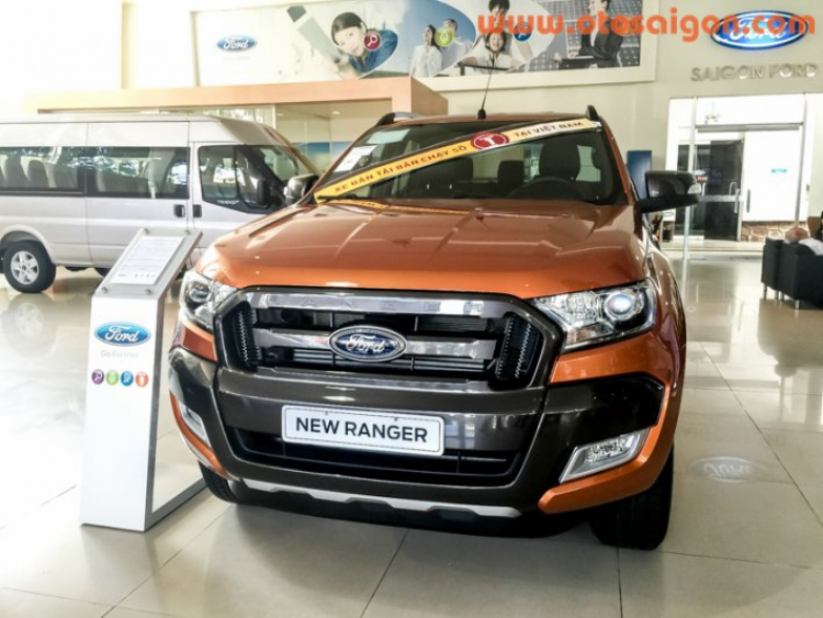 Ảnh thực tế Ford Ranger Wildtrak 2.2 một cầu tại Việt Nam