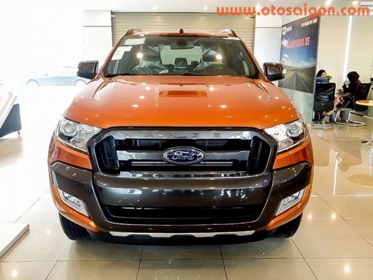 Ảnh thực tế Ford Ranger Wildtrak 2.2 một cầu tại Việt Nam