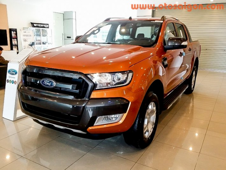 Ảnh thực tế Ford Ranger Wildtrak 2.2 một cầu tại Việt Nam