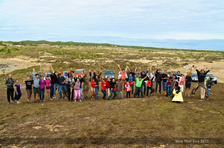 HFC off L2-2014: cắm trại hoang dã đón bình minh năm mới 2014 (31/12) mũi Tannobi