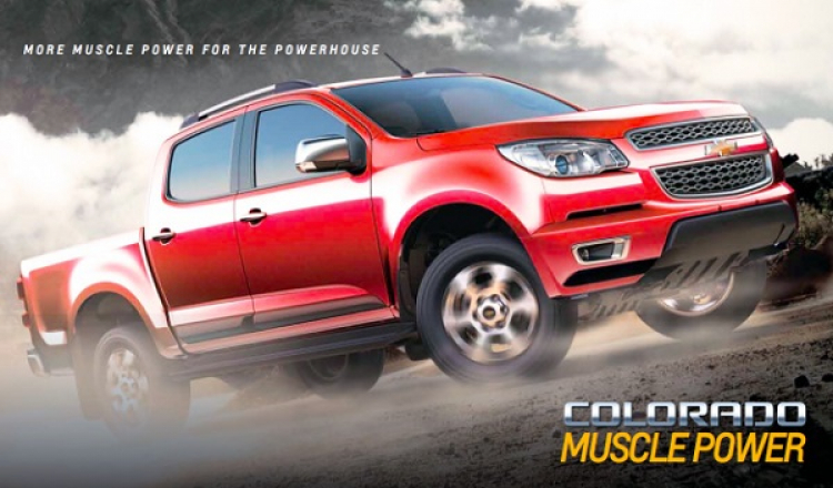 Chi tiết Chevrolet Colorado 2014 phiên bản cải tiến