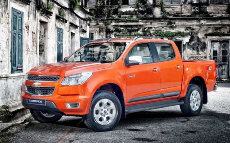 Chi tiết Chevrolet Colorado 2014 phiên bản cải tiến