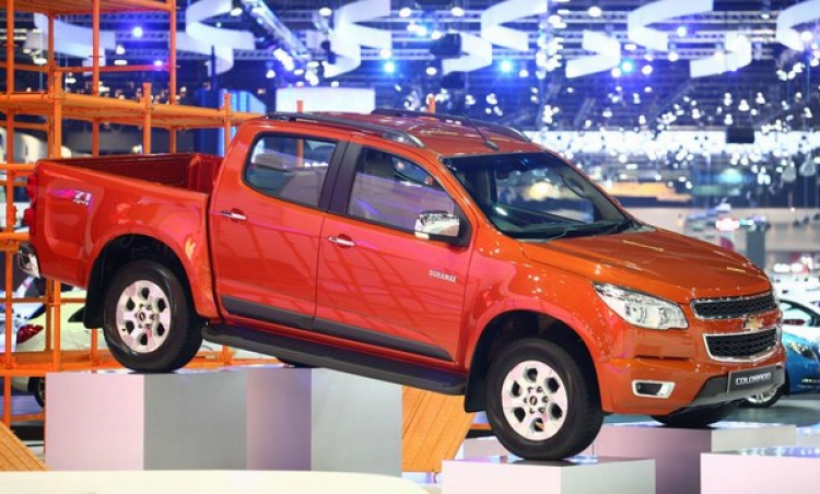 Chi tiết Chevrolet Colorado 2014 phiên bản cải tiến