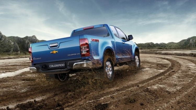 Chi tiết Chevrolet Colorado 2014 phiên bản cải tiến