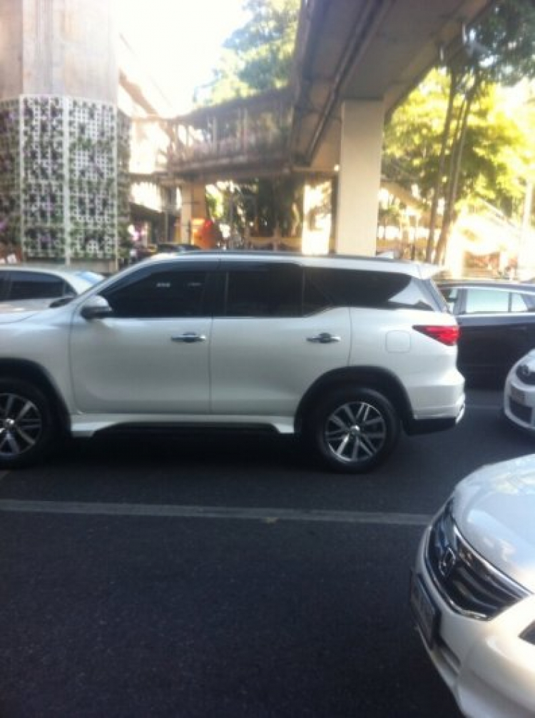 Fortuner mới 2016 tai Thailand đầu năm 2016