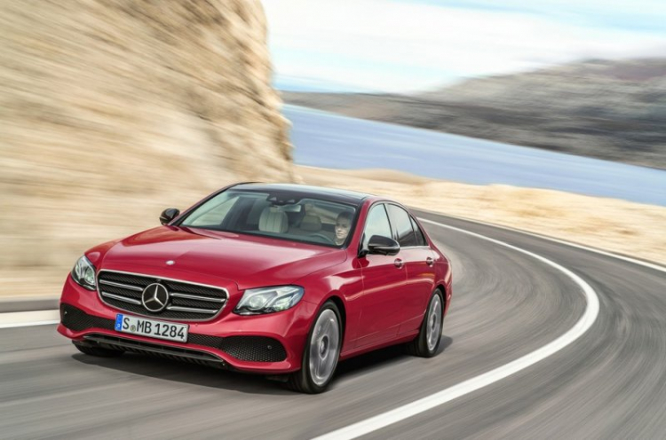 Ảnh nóng Mercedes-Benz E-Class 2017 lộ diện hoàn toàn