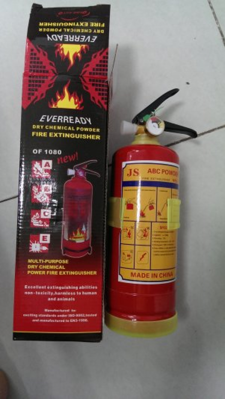 Các bác nhớ trang bị bình chữa cháy từ 6/1/2016