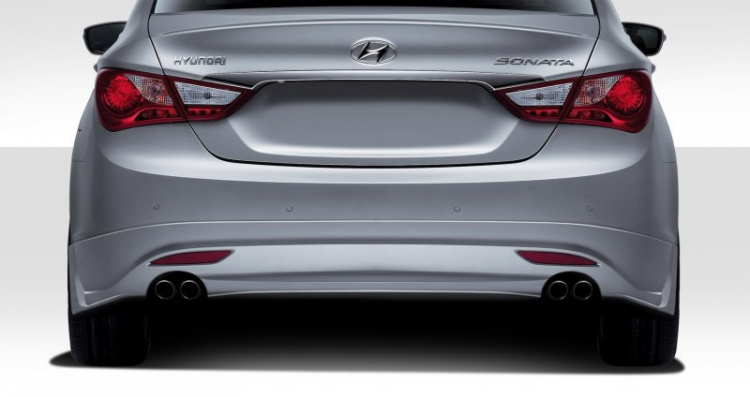 Front lip under và Rear lip under cho em Hyundai Sonata 2011-2013