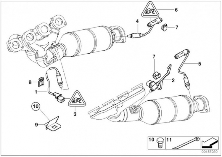 BMW X5 4.8i 2007 - Báo lỗi "CHECK ENGINE" - Đèn động cơ màu vàng.