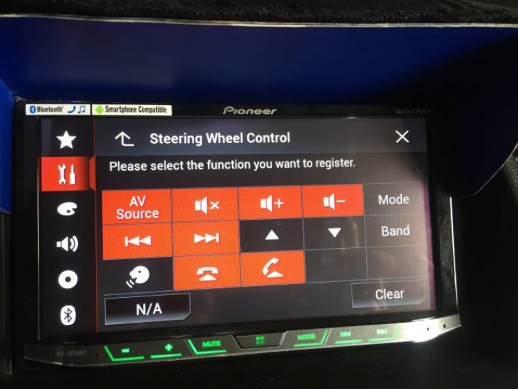 Hỏi về cách lắp DVD pioneer kết nối wheel steering control ASWC-1