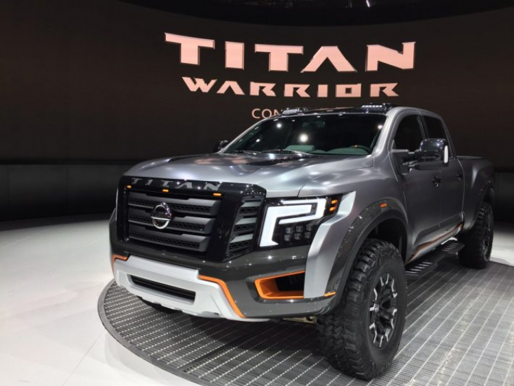 “Hiếu chiến” như Nissan Titan Warrior Concept