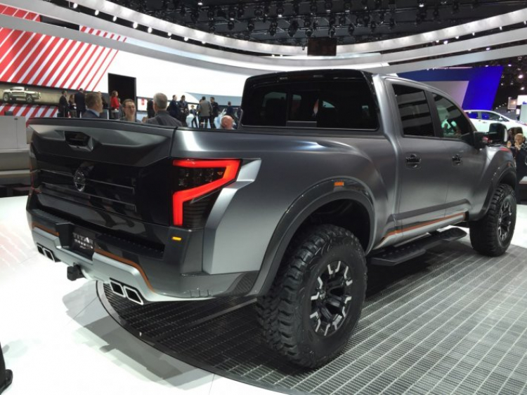 “Hiếu chiến” như Nissan Titan Warrior Concept