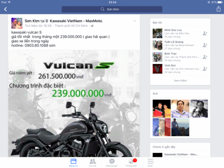 Kawasaki ra mắt Vulcan S ABS và Versys 650 ABS tại Việt Nam
