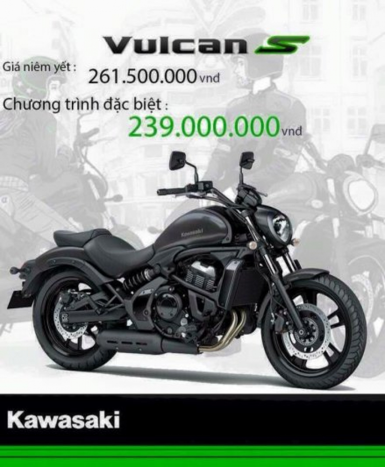 Kawasaki ra mắt Vulcan S ABS và Versys 650 ABS tại Việt Nam