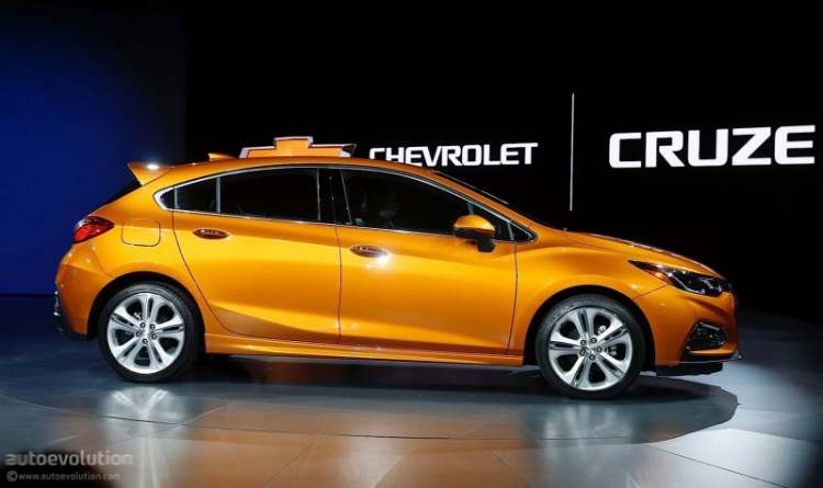 Cận cảnh Chevrolet Cruze 2017 hatchback ra mắt tại Mỹ