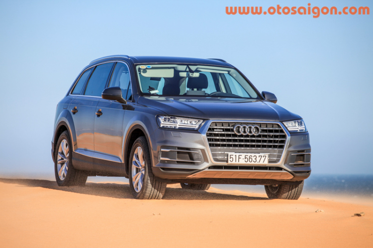 Đánh giá Audi Q7 2.0 TFSI – Thay đổi toàn diện