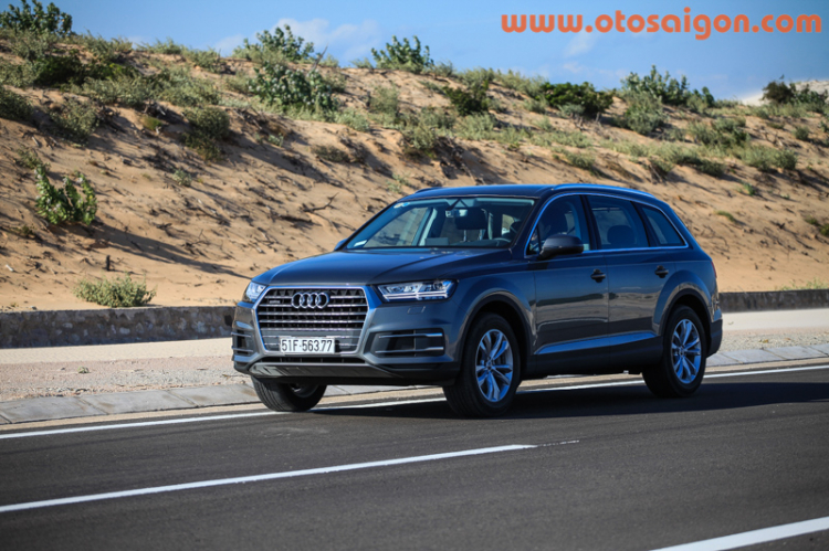 Đánh giá Audi Q7 2.0 TFSI – Thay đổi toàn diện